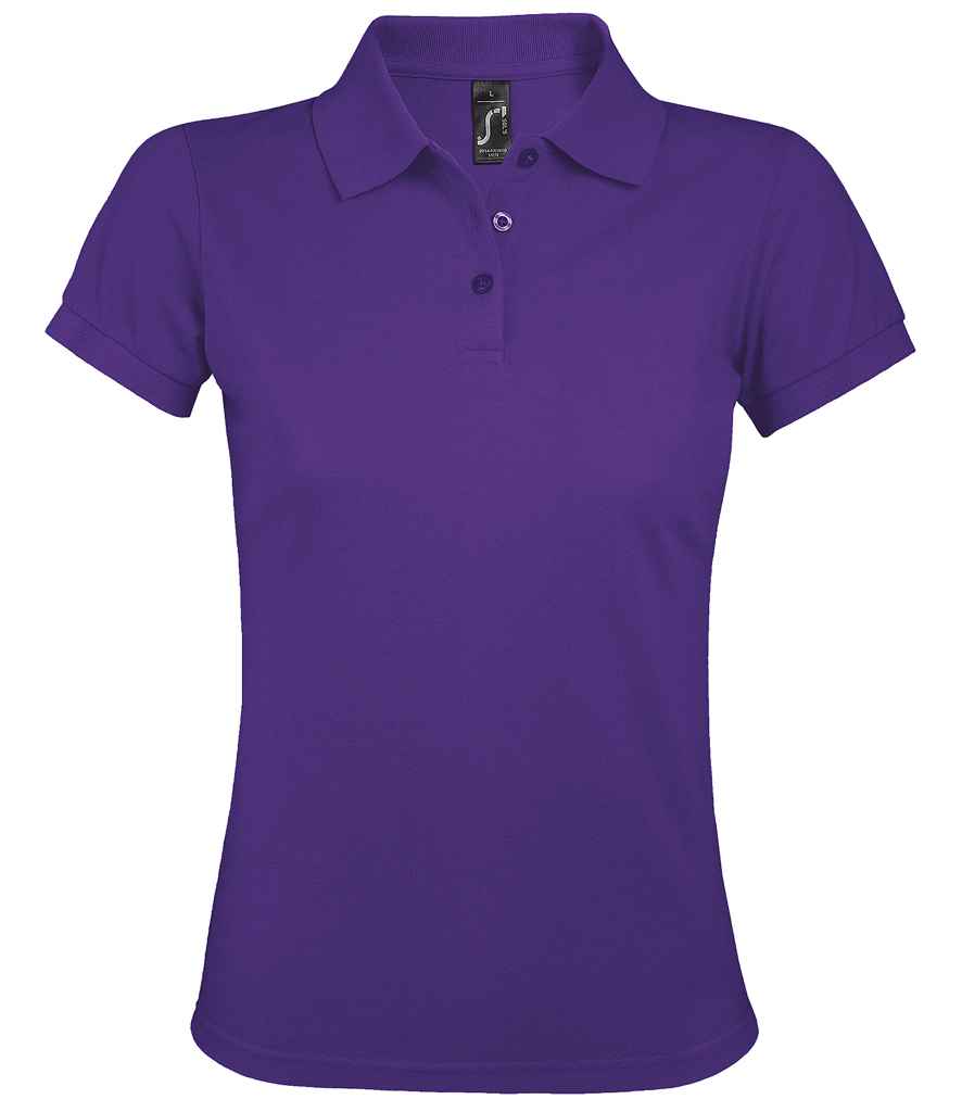 SOLS Ladies Prime PolyCotton Piqu Polo Shirt