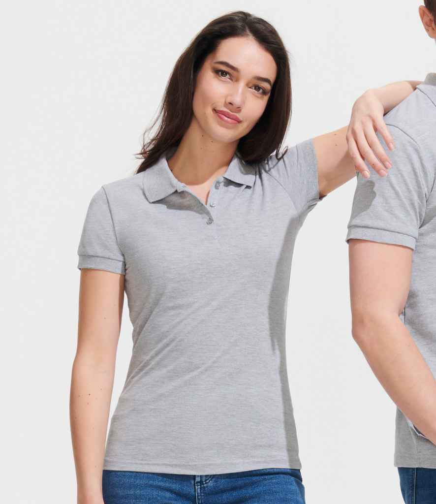 SOLS Ladies Prime PolyCotton Piqu Polo Shirt