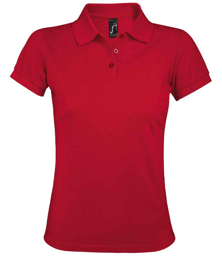 SOLS Ladies Prime PolyCotton Piqu Polo Shirt