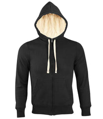 SOLS Unisex Sherpa Hooded Jacket