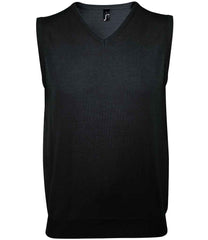 SOLS Unisex Gentlemen Sleeveless Cotton Acrylic V Neck Sweater