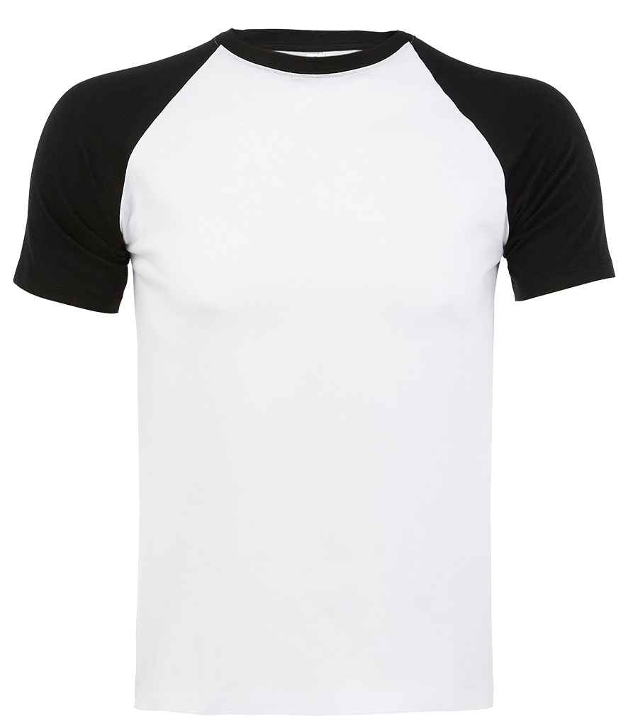 SOLS Funky Contrast Baseball TShirt