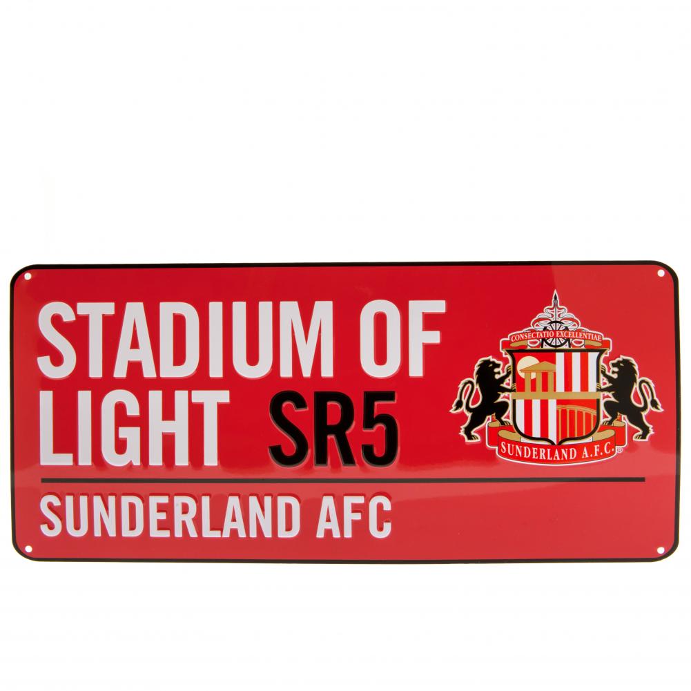 Afc Sign Sunderland AFC Colour Street Sign – Trident