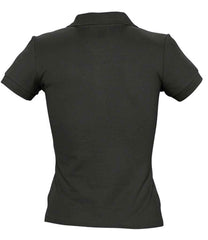 SOLS Ladies People Cotton Piqu Polo Shirt