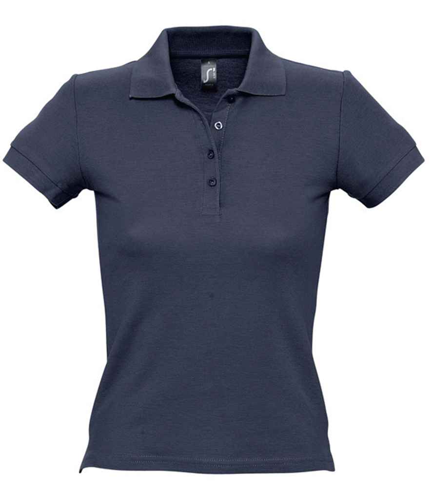 SOLS Ladies People Cotton Piqu Polo Shirt