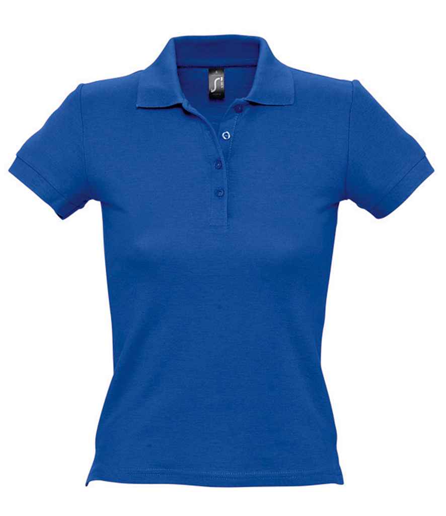 SOLS Ladies People Cotton Piqu Polo Shirt