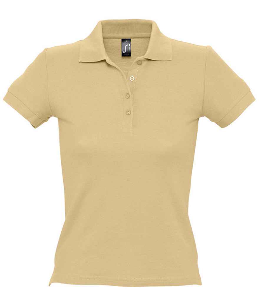 SOLS Ladies People Cotton Piqu Polo Shirt