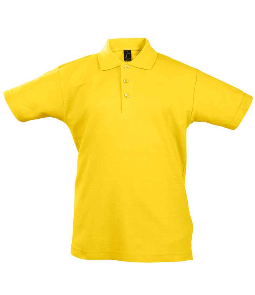 SOLS Kids Summer II Cotton Piqu Polo Shirt