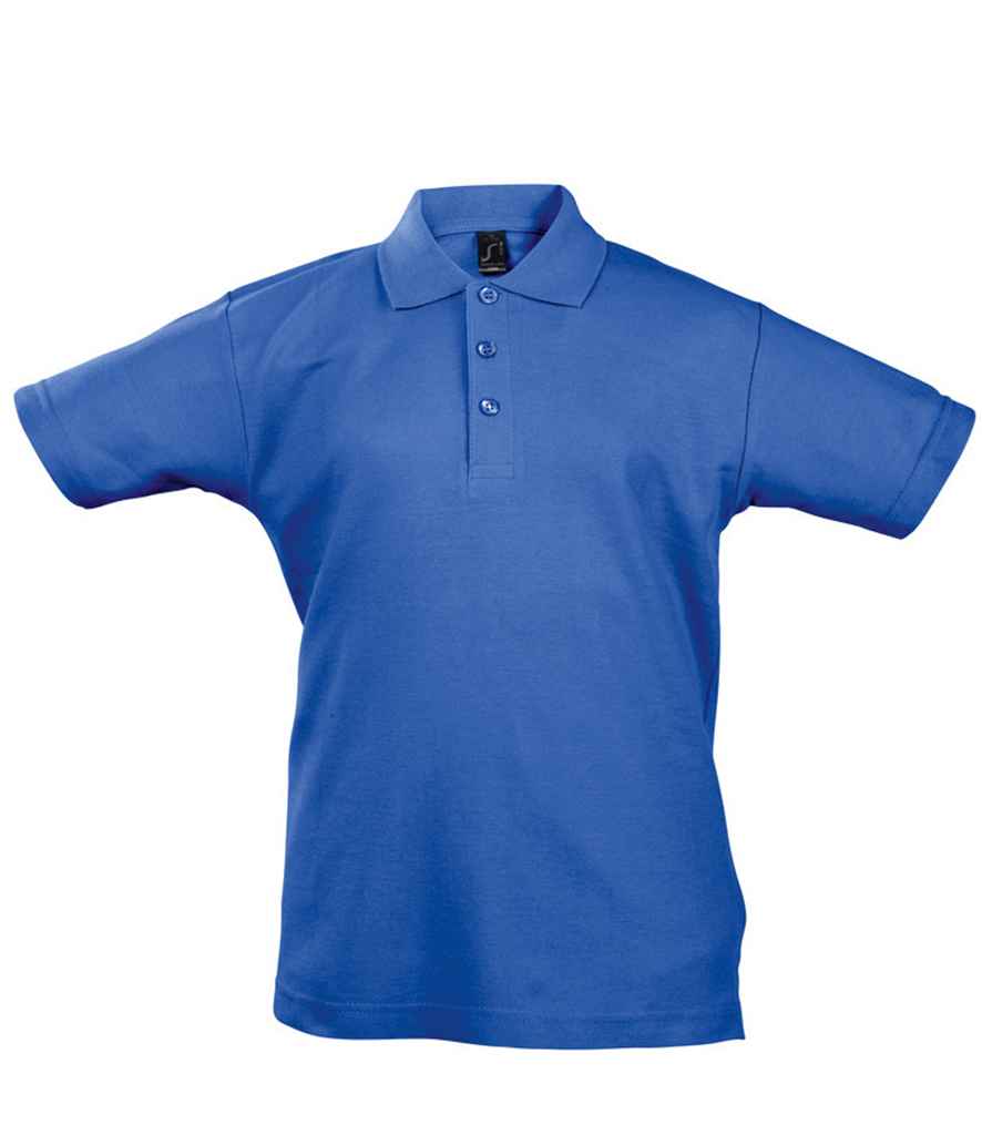 SOLS Kids Summer II Cotton Piqu Polo Shirt