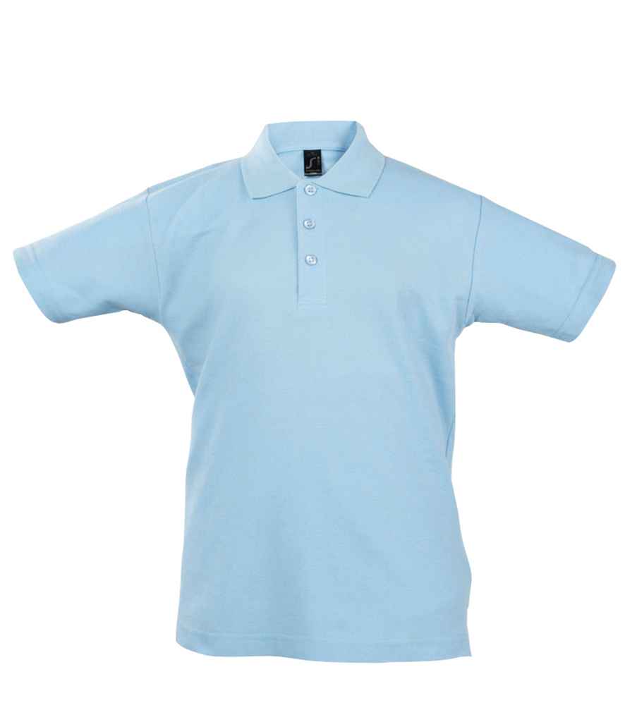 SOLS Kids Summer II Cotton Piqu Polo Shirt