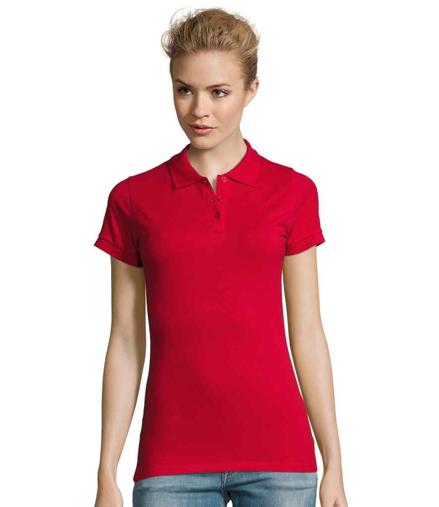 SOLS Ladies Perfect Cotton Piqu Polo Shirt