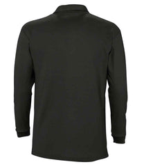 SOLS Winter II Long Sleeve Cotton Piqu Polo Shirt
