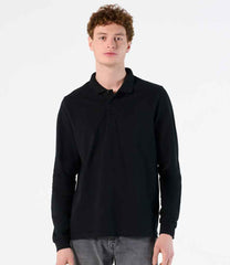 SOLS Winter II Long Sleeve Cotton Piqu Polo Shirt