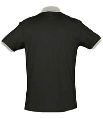 SOLS Prince Contrast Cotton Piqu Polo Shirt