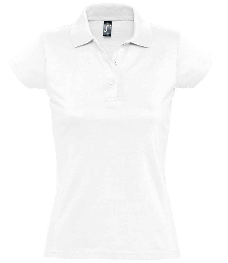 SOLS Ladies Prescott Cotton Jersey Polo Shirt