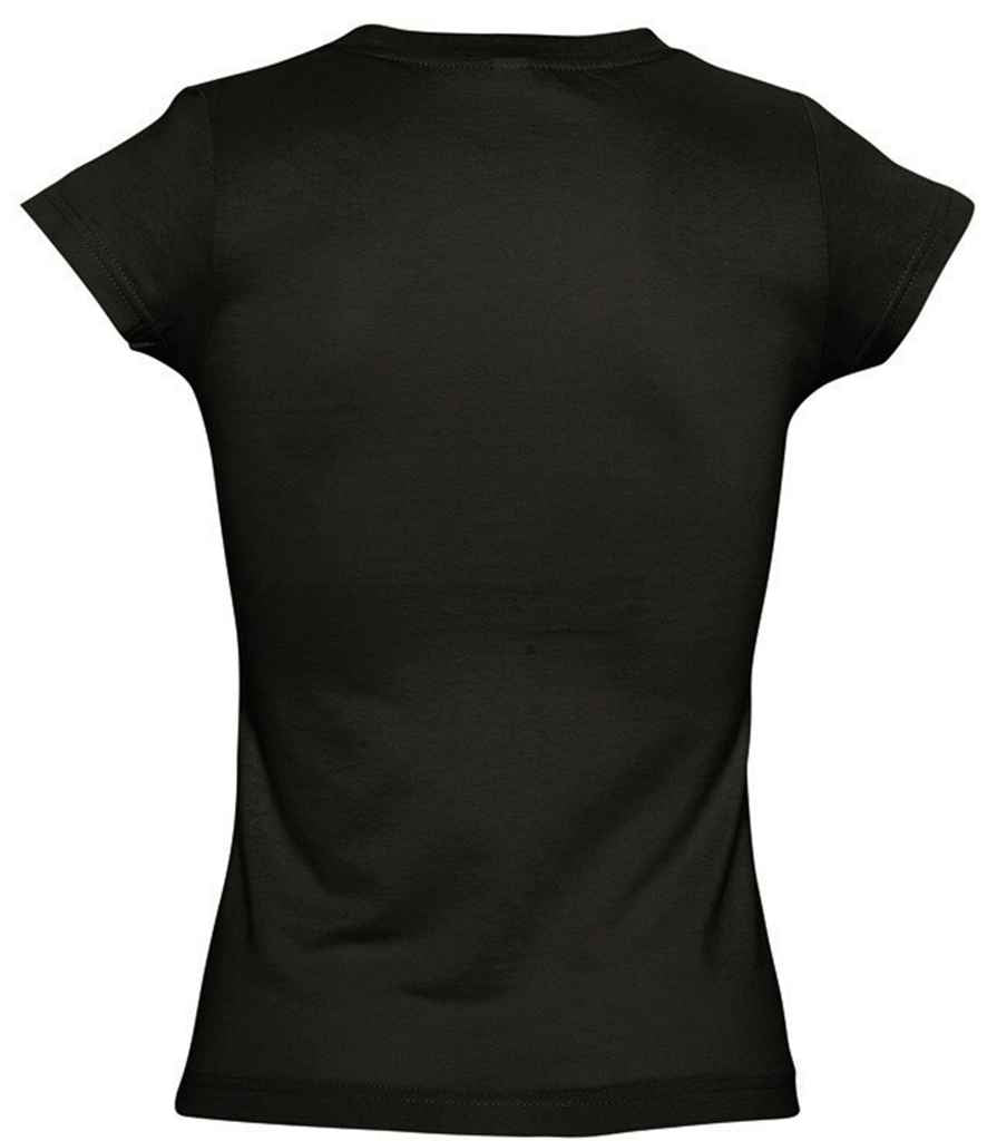 SOLS Ladies Moon V Neck TShirt