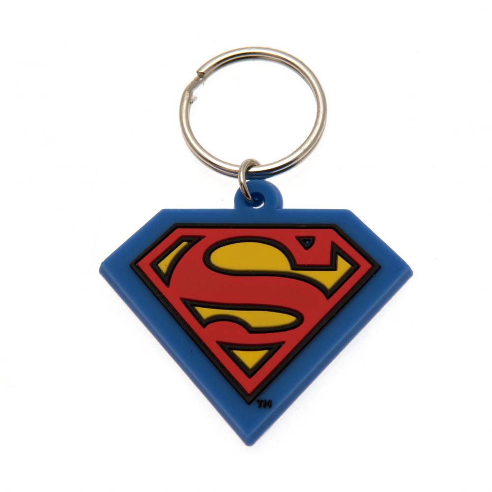 Superman Keyring Superman PVC Keyring – Trident