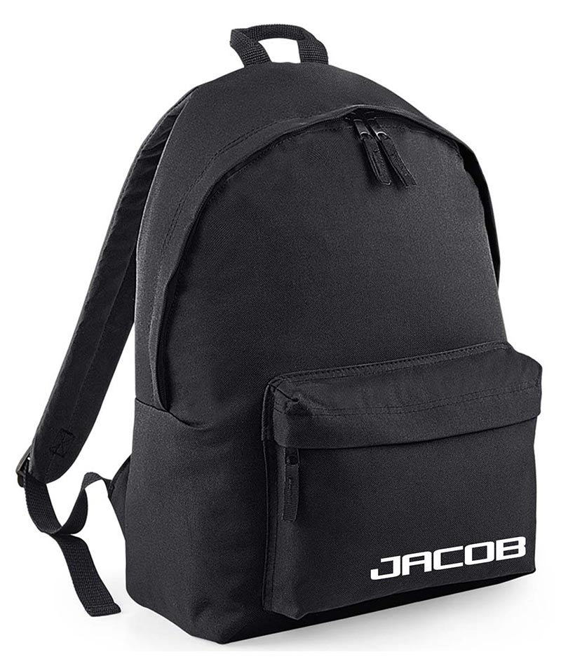 Personalised School Backpack Bag Any Name Text Kids PE Kit Girls Boys Gift