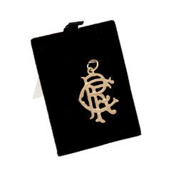Rangers FC 9ct Gold Pendant Small