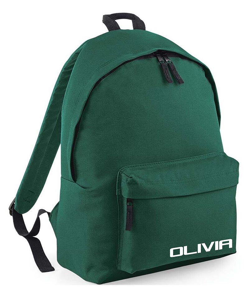Personalised School Backpack Bag Any Name Text Kids PE Kit Girls Boys Gift