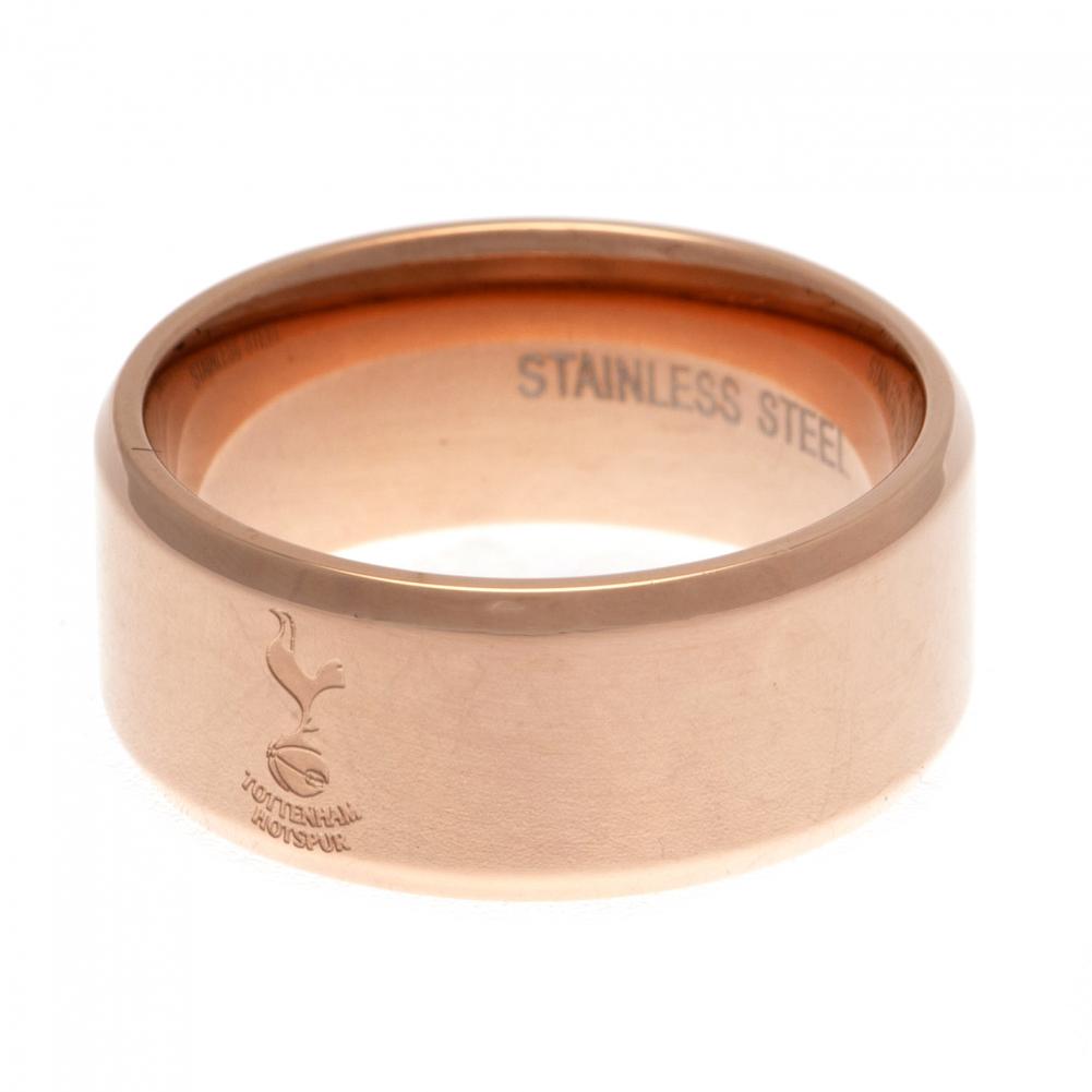 Tottenham Hotspur FC Rose Gold Plated Ring Small