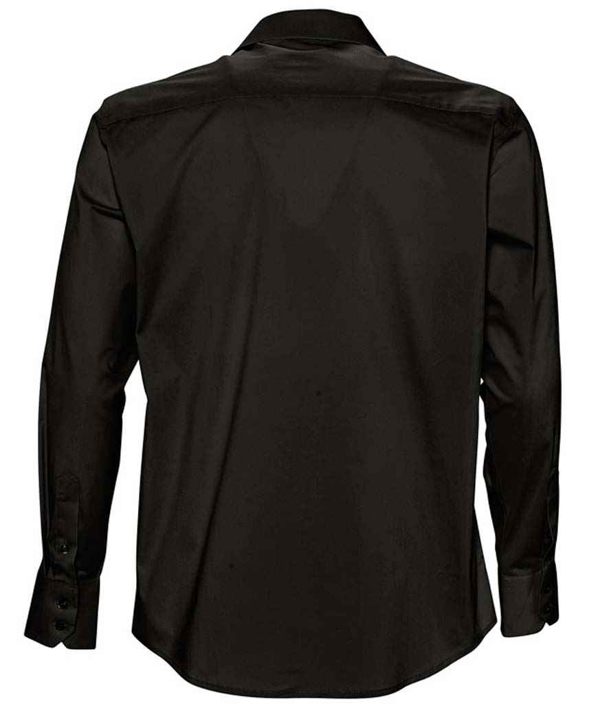 SOLS Brighton Long Sleeve Fitted Shirt