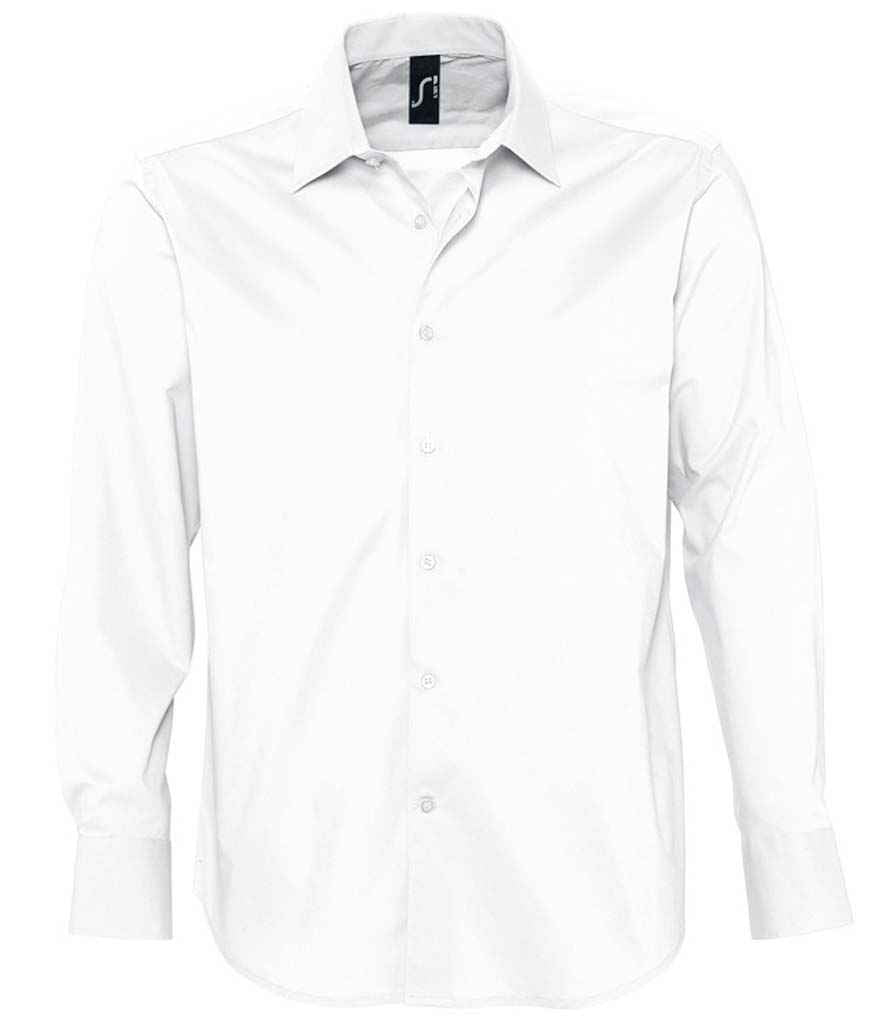 SOLS Brighton Long Sleeve Fitted Shirt