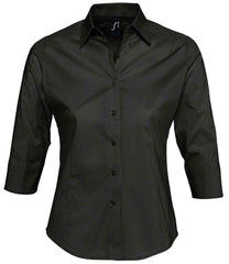 SOLS Ladies Effect 34 Sleeve Fitted Shirt