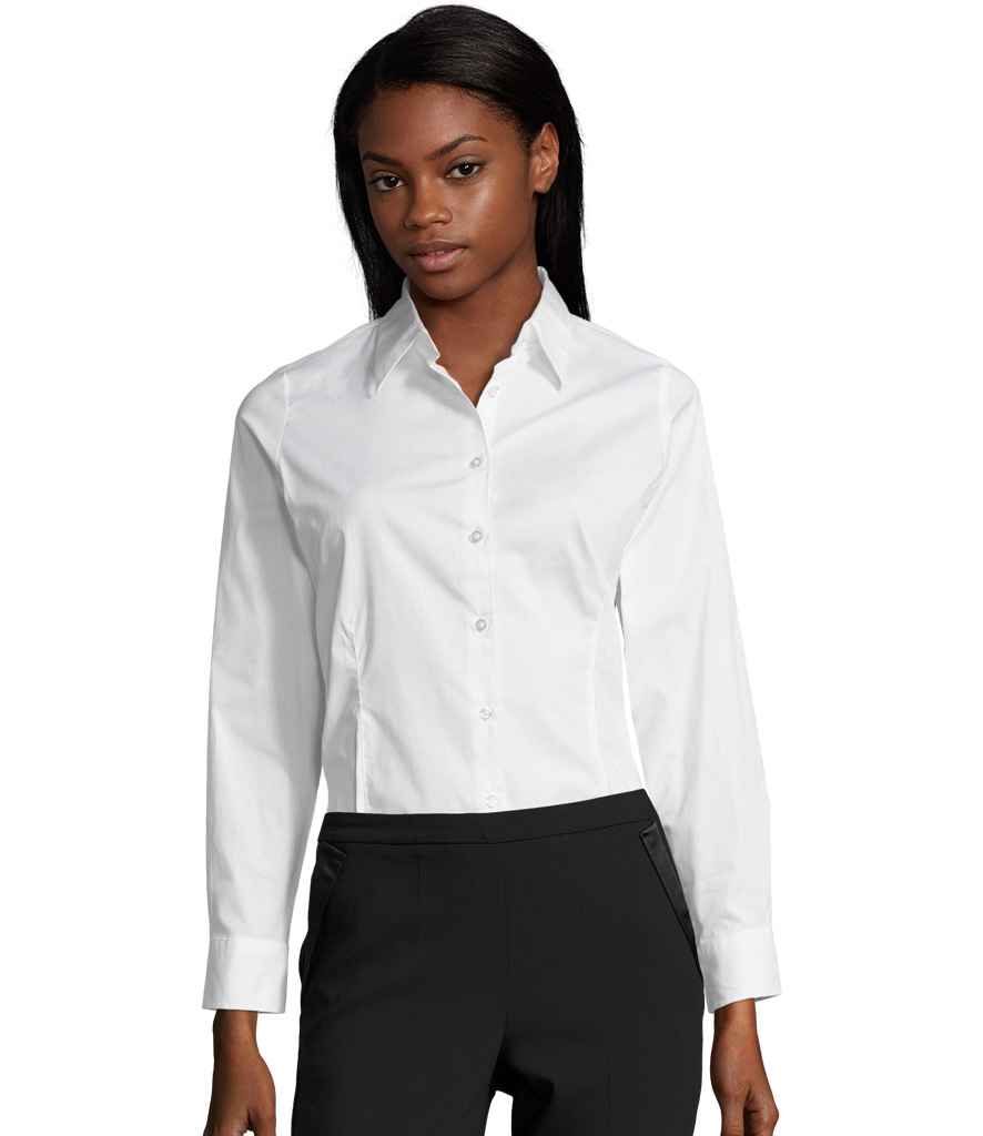 SOLS Ladies Eden Long Sleeve Fitted Shirt