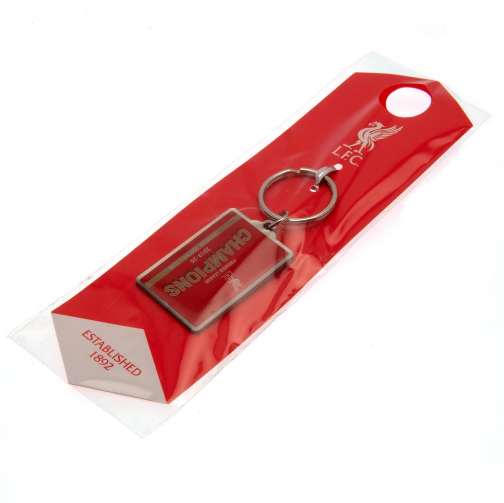 Liverpool Keyring Liverpool FC Premier League Champions Keyring – Trident