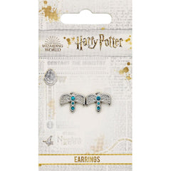 Harry Potter Silver Plated Diadem Stud Earrings