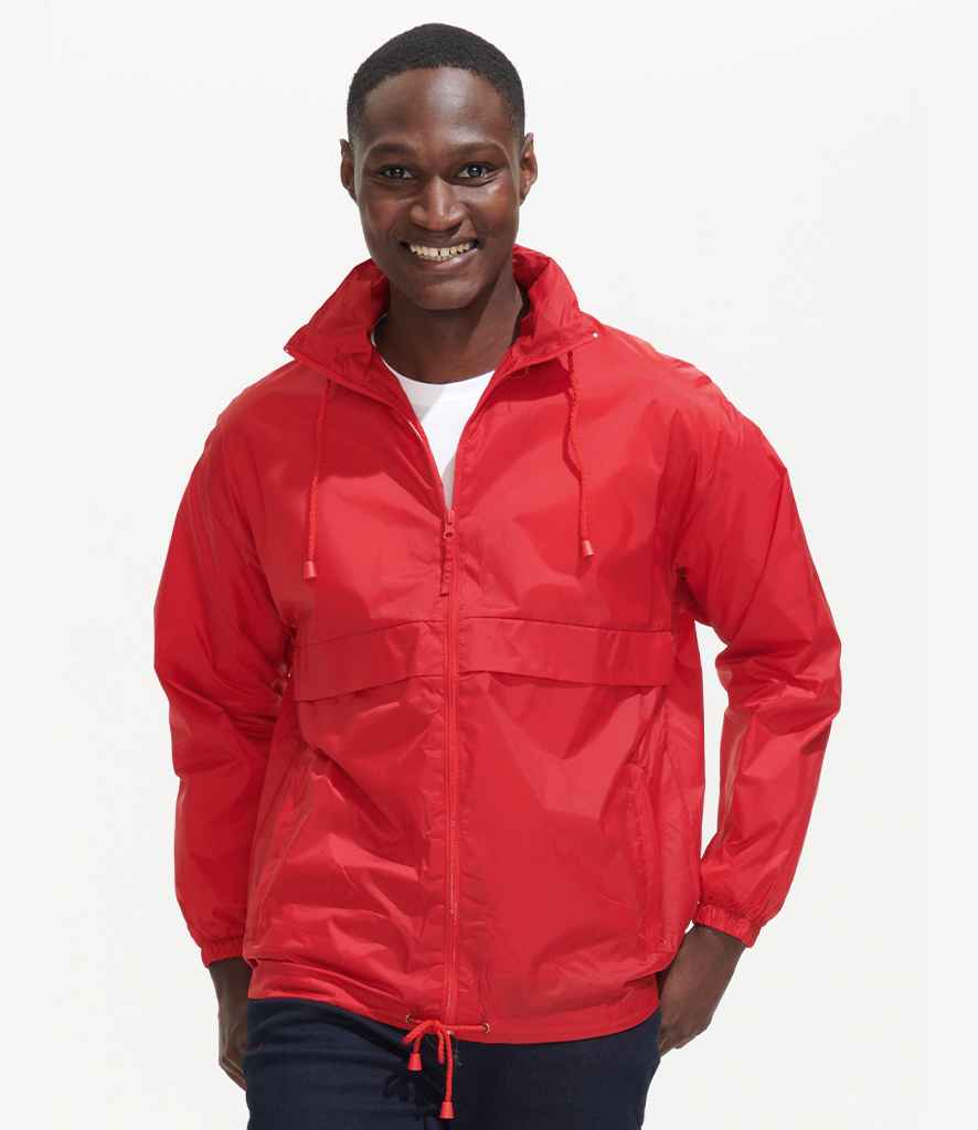 SOLS Unisex Surf Windbreaker Jacket