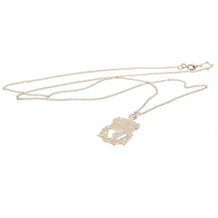 Liverpool FC Sterling Silver Pendant & Chain CR Large