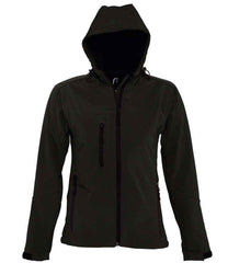 SOLS Ladies Replay Hooded Soft Shell Jacket