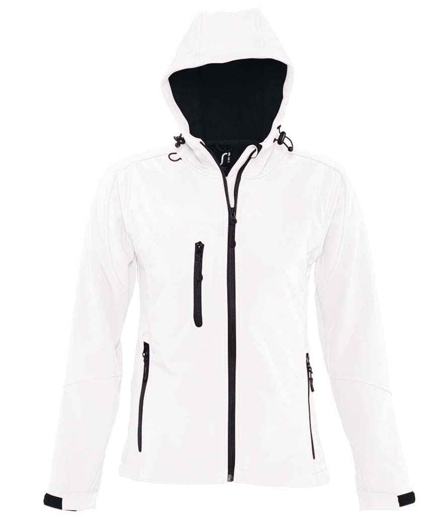 SOLS Ladies Replay Hooded Soft Shell Jacket