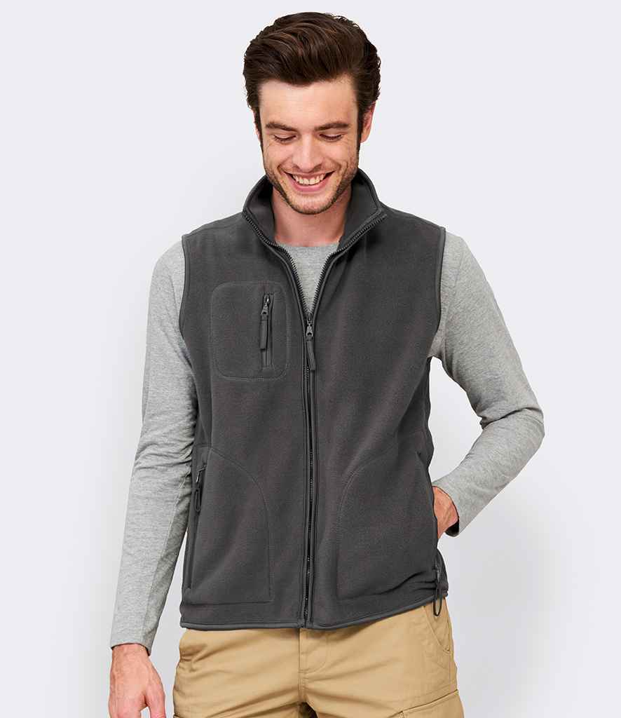 SOLS Unisex Norway Fleece Bodywarmer
