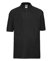 Russell Schoolgear Kids PolyCotton Piqu Polo Shirt