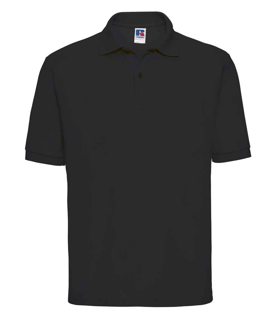 Russell PolyCotton Piqu Polo Shirt