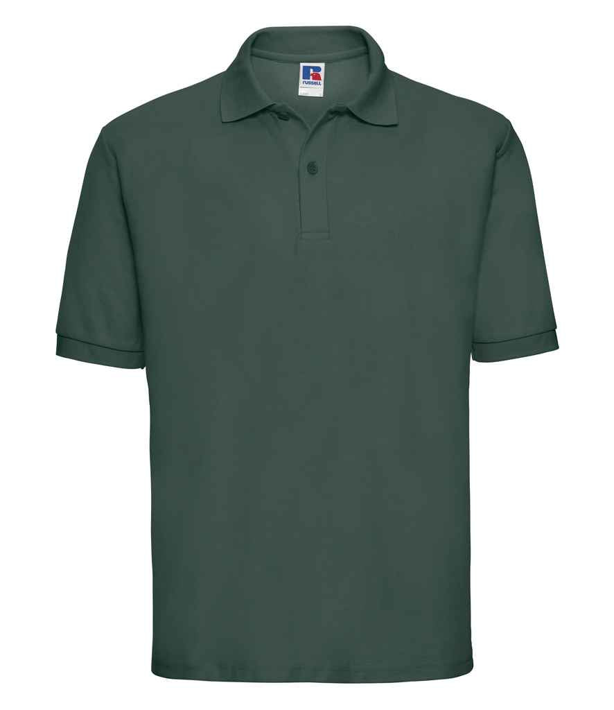 Russell PolyCotton Piqu Polo Shirt