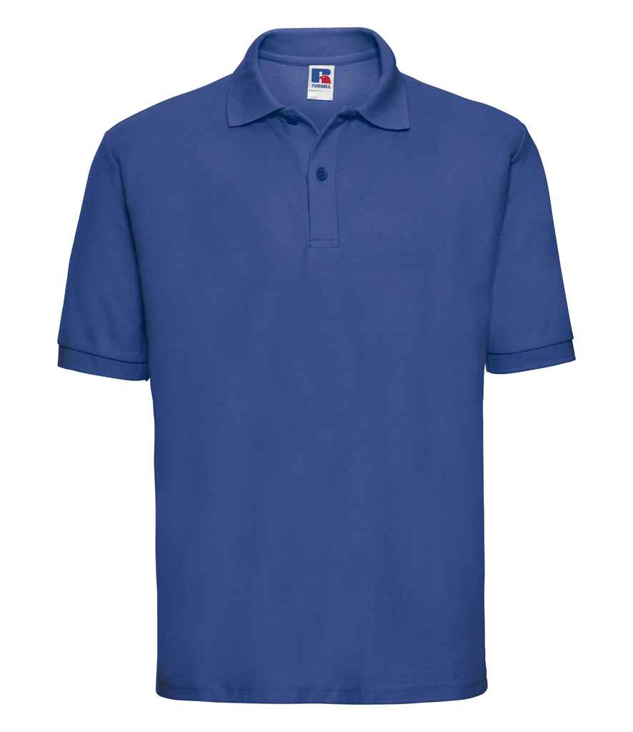 Russell PolyCotton Piqu Polo Shirt