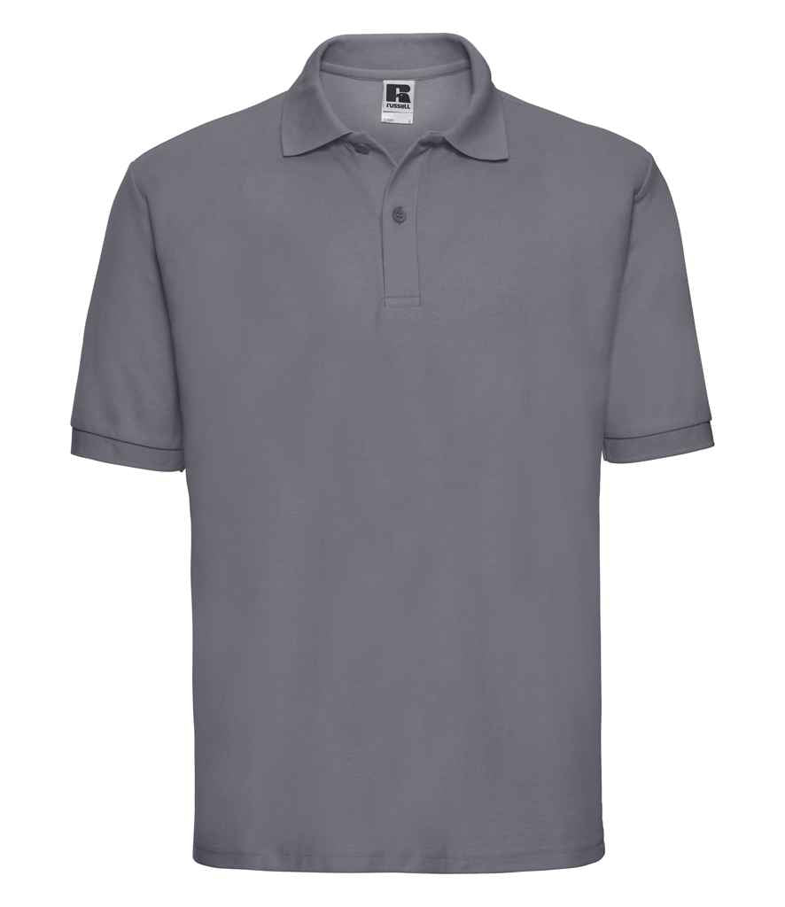 Russell PolyCotton Piqu Polo Shirt