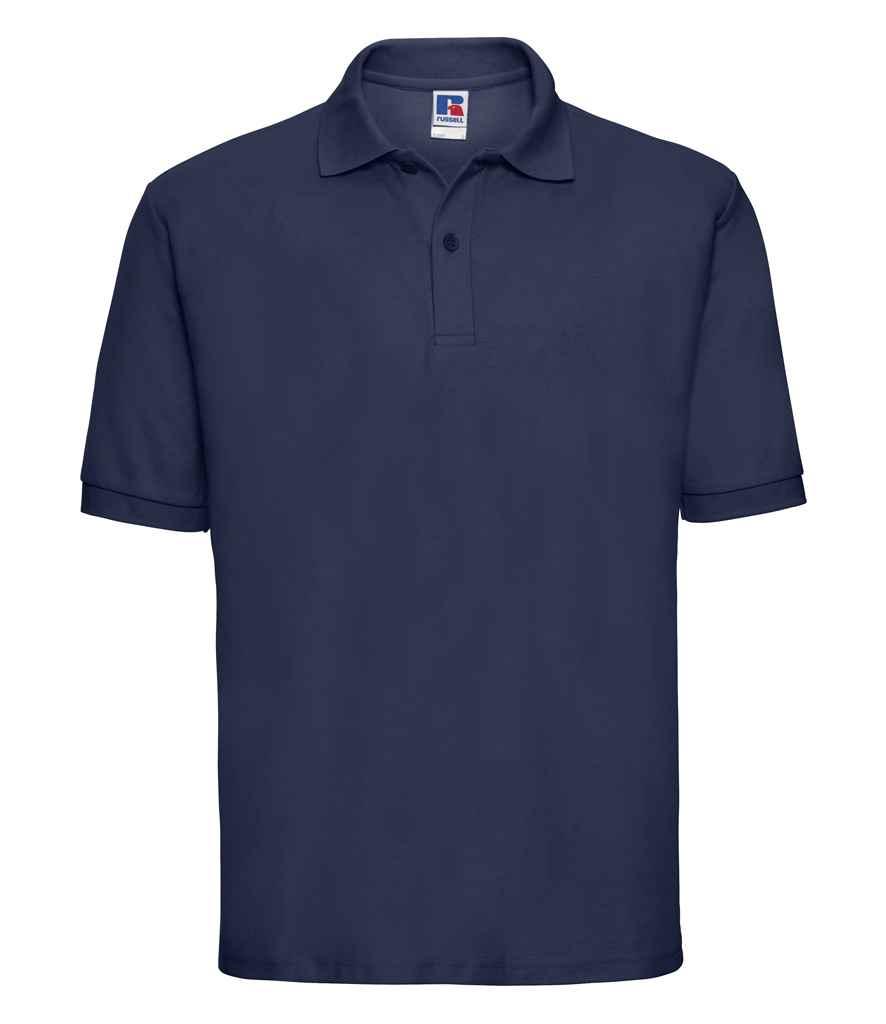 Russell PolyCotton Piqu Polo Shirt