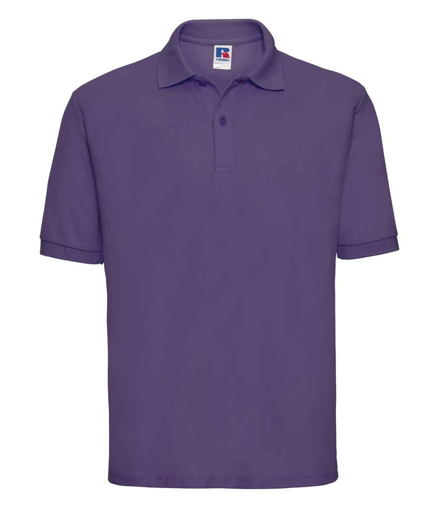 Russell PolyCotton Piqu Polo Shirt