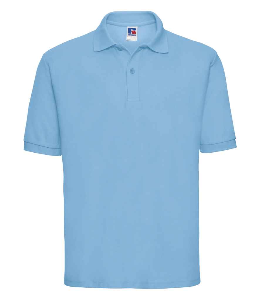 Russell PolyCotton Piqu Polo Shirt