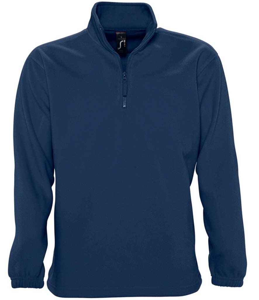 SOLS Ness Zip Neck Fleece
