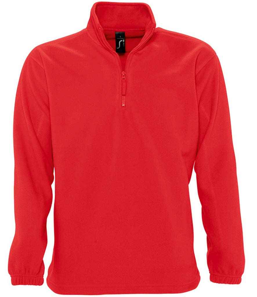 SOLS Ness Zip Neck Fleece