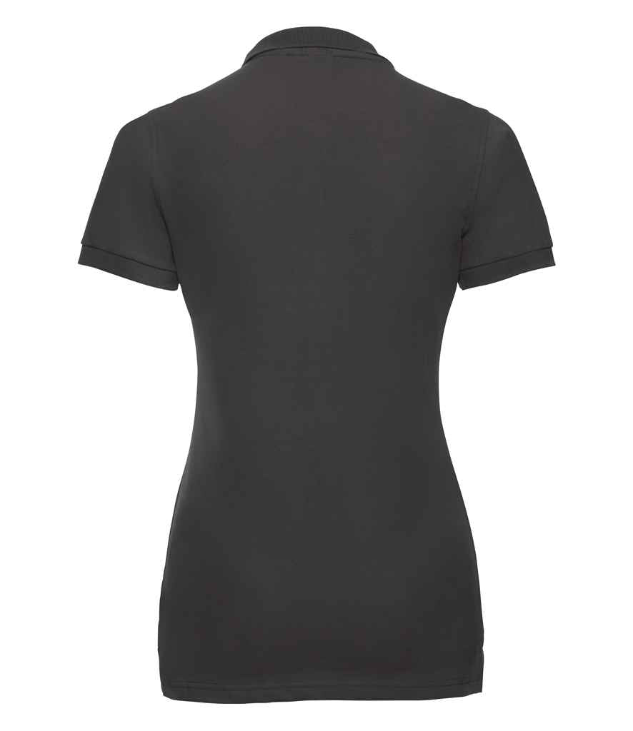 Russell Ladies Stretch Piqu Polo Shirt