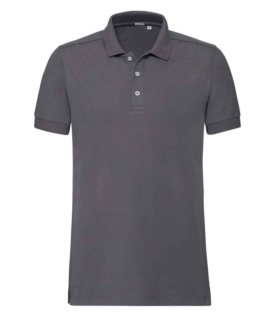 Russell Stretch Piqu Polo Shirt