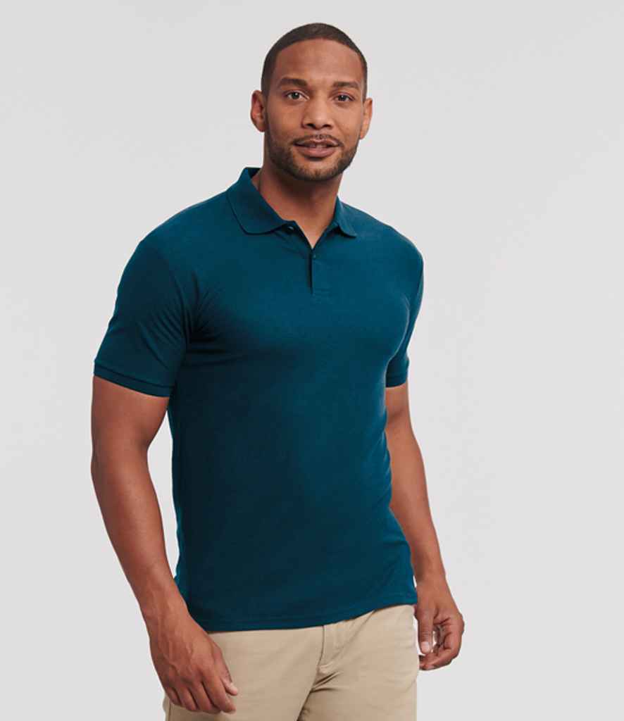 Russell Authentic Eco Piqu Polo Shirt