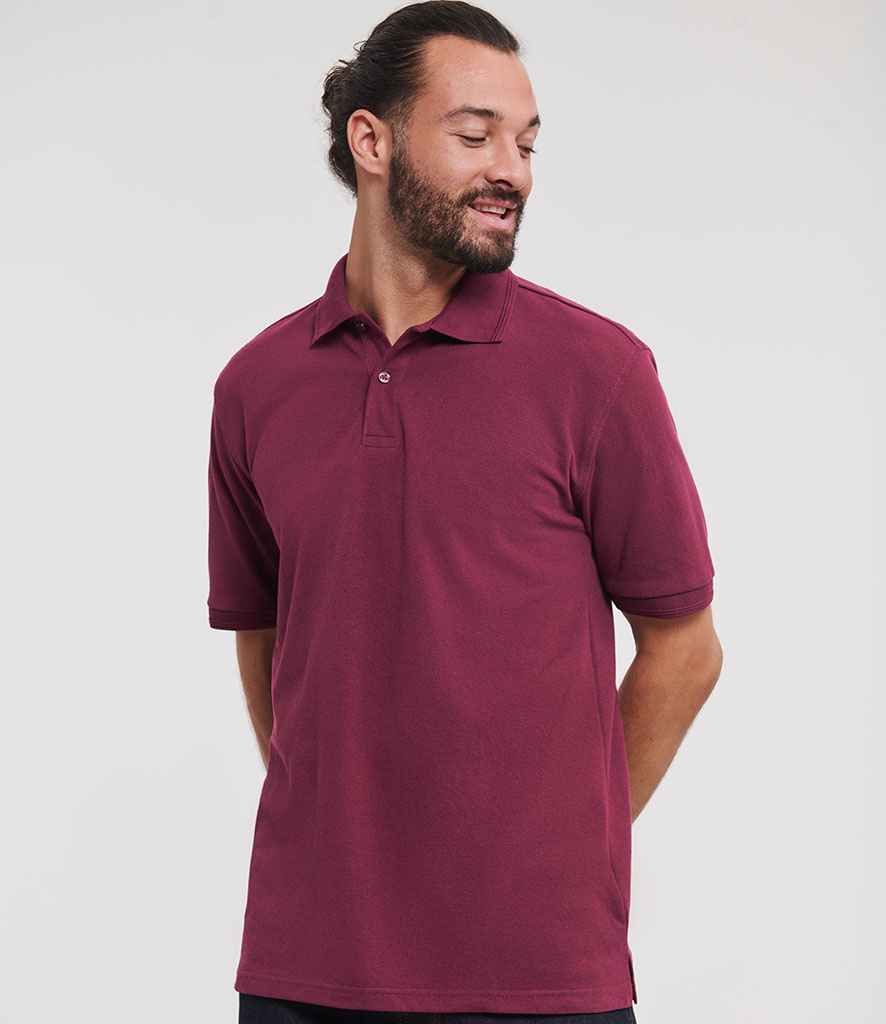 Russell Hardwearing PolyCotton Piqu Polo Shirt